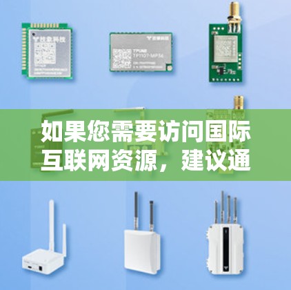 如果您需要访问国际互联网资源，建议通过合法渠道，如